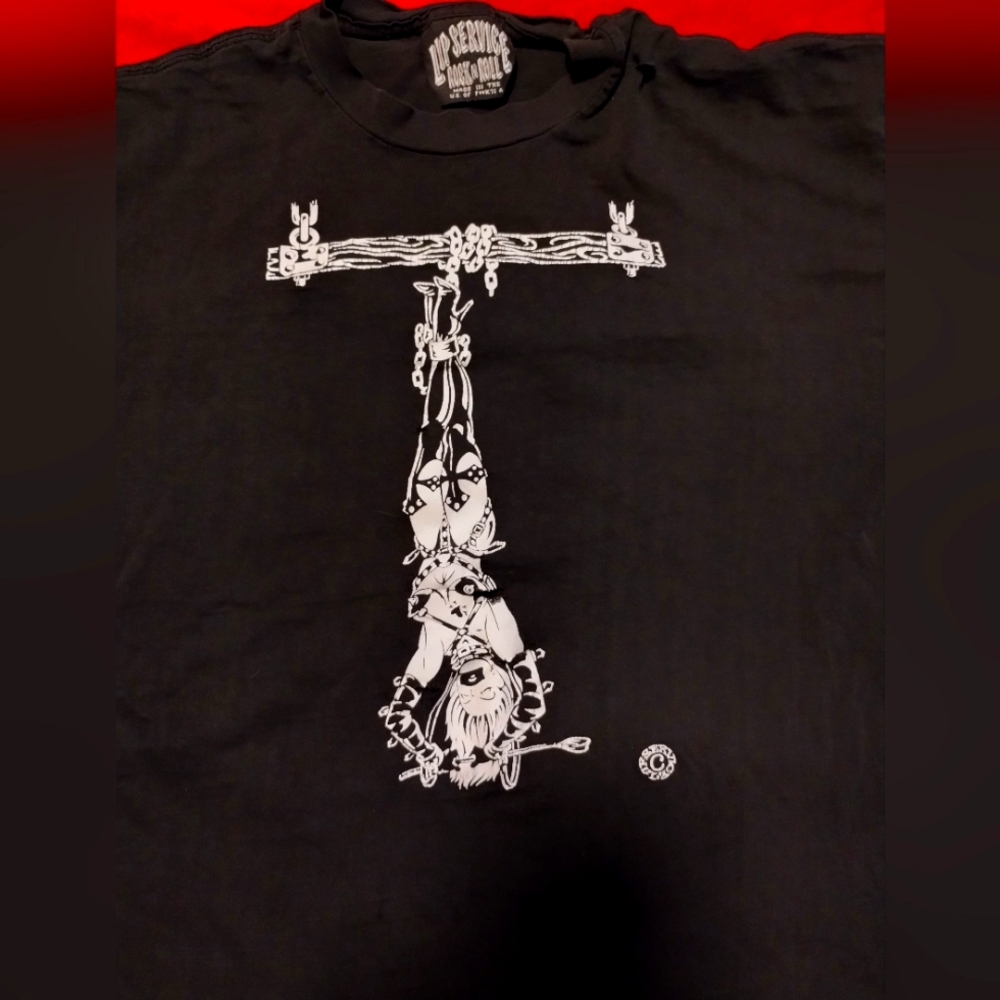 Rare BDSM graphic tee from Lip Service